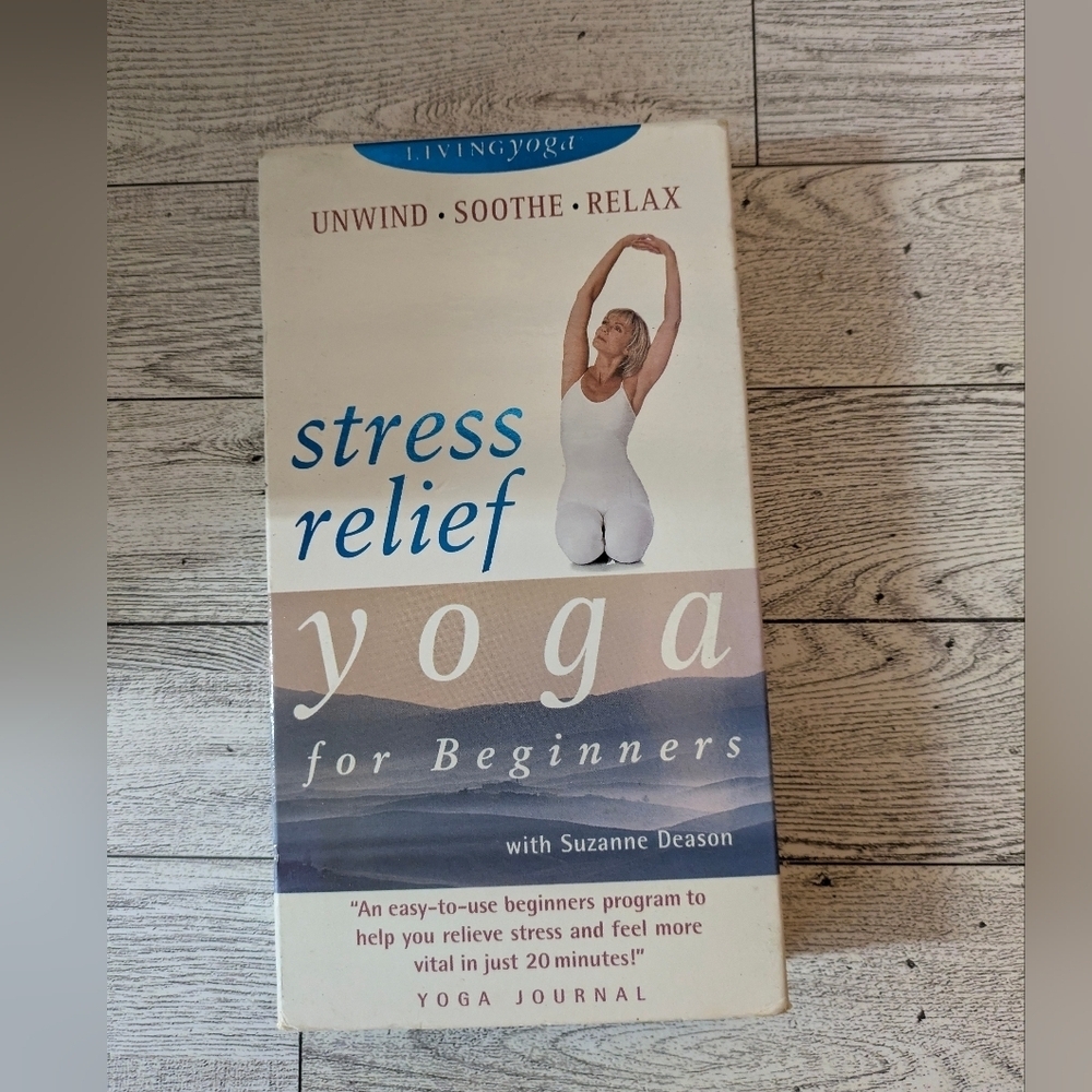Stress Relief Yoga for Beginners VHS Tape